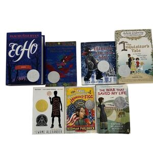 7 Newbery 2010s Honor Medal Book Lot Echo Crossover War That Saved My Life
